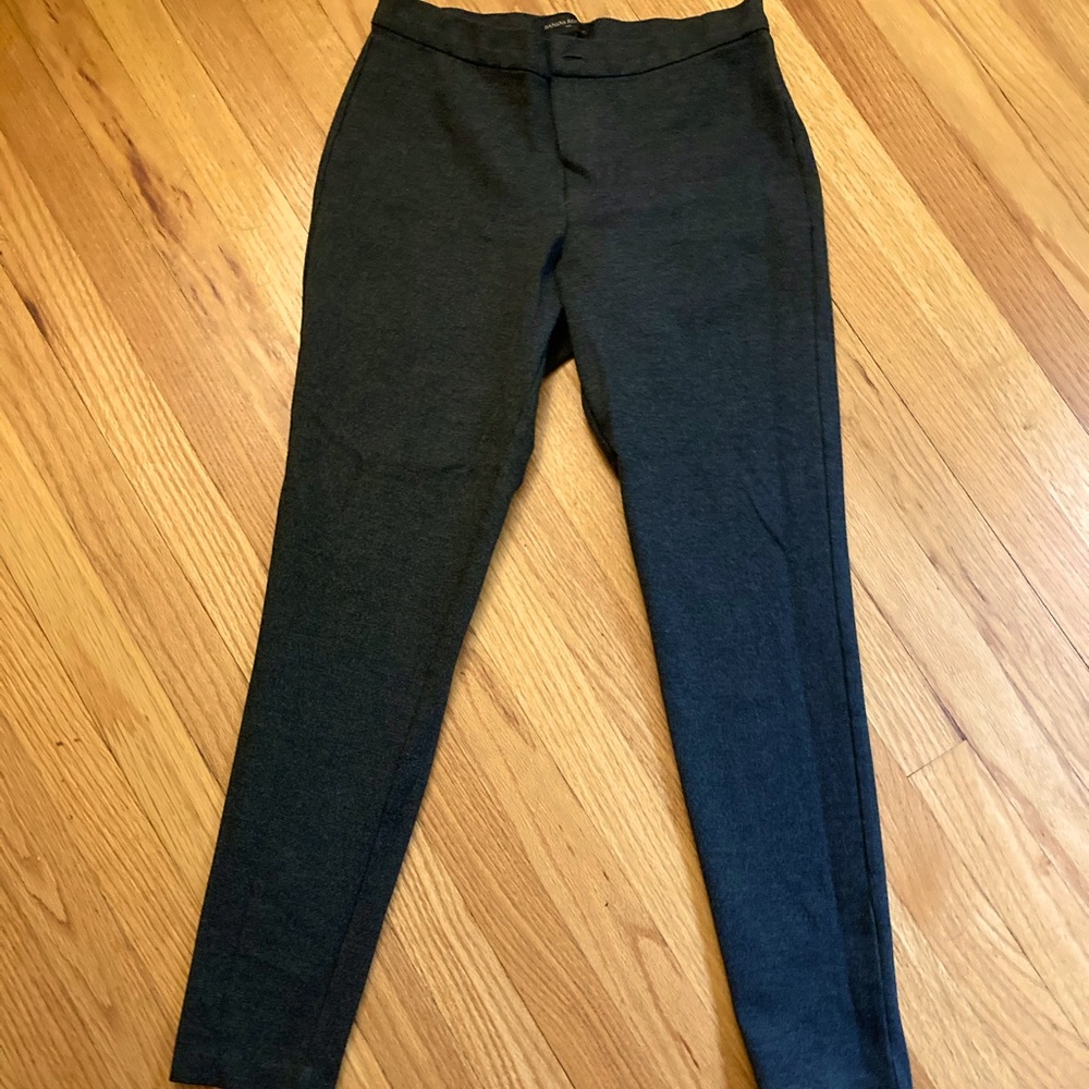 Banana Republic Grey Stretch Work Pants
